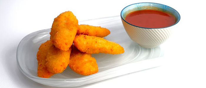 Chicken Goujons With Dip 