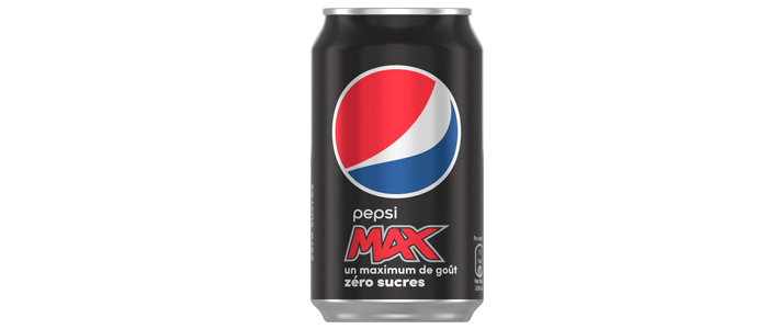 Pepsi Max No Sugar Cola Can, 330ml  Can 