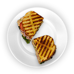 Crispy Bacon & Fresh Chicken Kebab Panini 